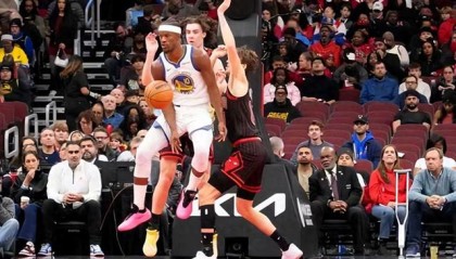 无库勇士2连胜！最多领先33分赛季最疯一战 7人上双打嗨了